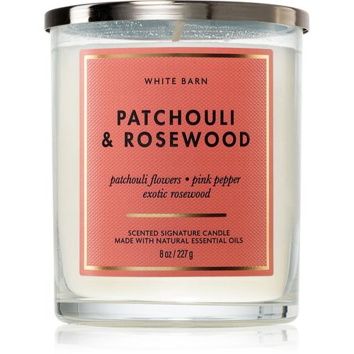 Patchouli & Rosewood vela perfumada 227 g - Bath & Body Works - Modalova