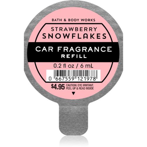 Strawberry Snowflakes ambientador de coche para ventilación Recambio 6 ml - Bath & Body Works - Modalova