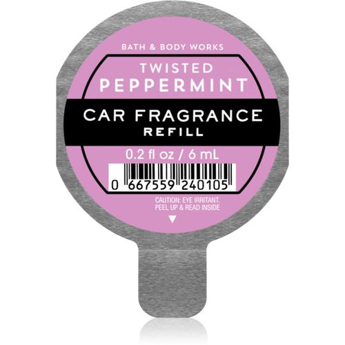 Twisted Peppermint ambientador de coche para ventilación Recambio 6 ml - Bath & Body Works - Modalova