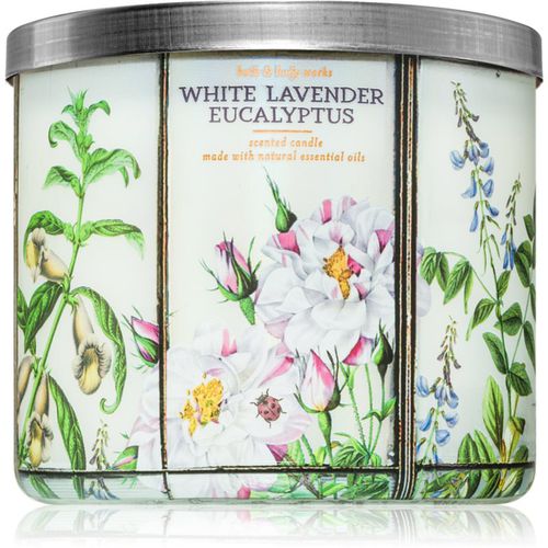 White Lavender Eucalyptus vela perfumada 411 g - Bath & Body Works - Modalova