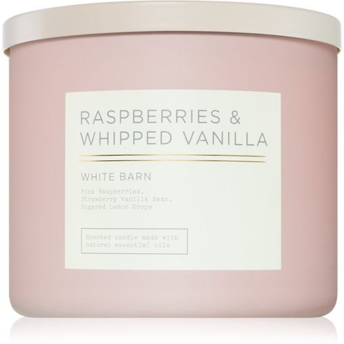 Raspberry & Whipped Vanilla candela profumata 411 g - Bath & Body Works - Modalova