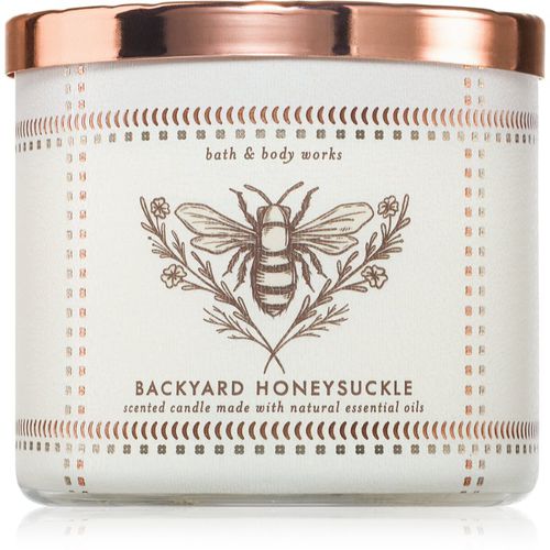 Backyard Honeysuckle candela profumata 411 g - Bath & Body Works - Modalova