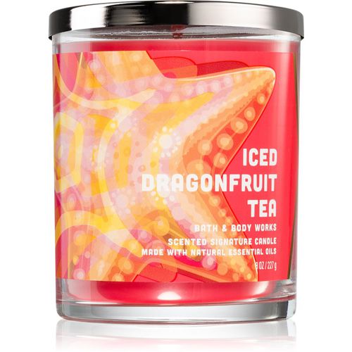 Iced Dragonfruit Tea vela perfumada 227 g - Bath & Body Works - Modalova