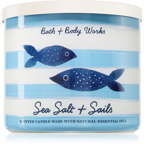 Sea Salt & Sails candela profumata 411 g - Bath & Body Works - Modalova