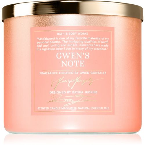 Gwen's Note candela profumata 411 g - Bath & Body Works - Modalova