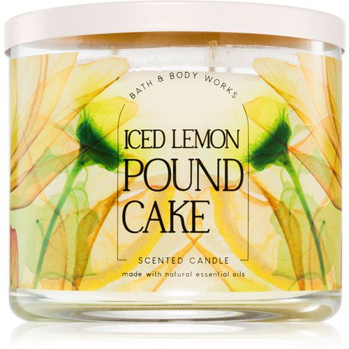 Iced Lemon Pound Cake candela profumata 411 g - Bath & Body Works - Modalova