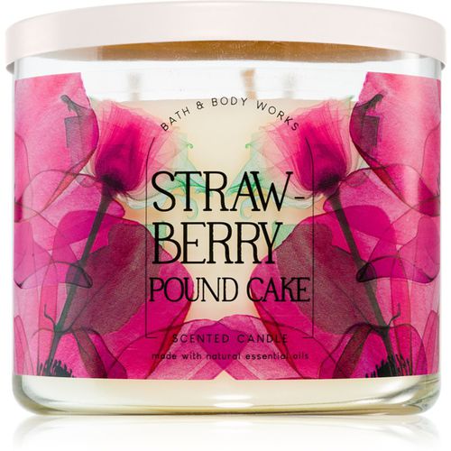 Strawberry Pound Cake candela profumata 411 g - Bath & Body Works - Modalova