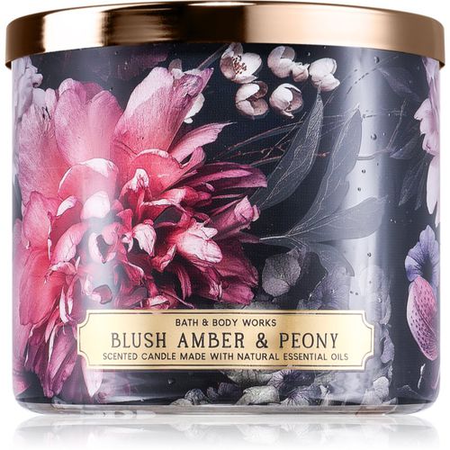 Blush Amber Peony candela profumata 411 g - Bath & Body Works - Modalova