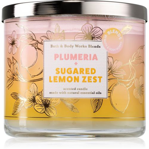 Plumeria & Sugared Lemon Zest candela profumata 411 g - Bath & Body Works - Modalova