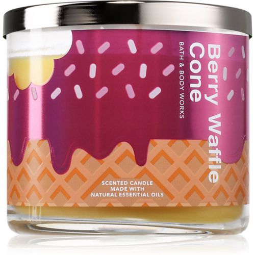 Berry Waffle Cone candela profumata 411 g - Bath & Body Works - Modalova