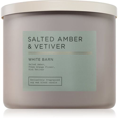 Salted Amber & Vetiver Duftkerze 411 g - Bath & Body Works - Modalova