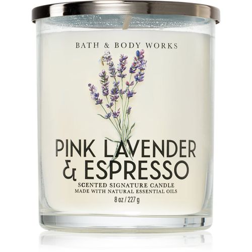 Pink Lavender & Espresso Duftkerze 227 g - Bath & Body Works - Modalova