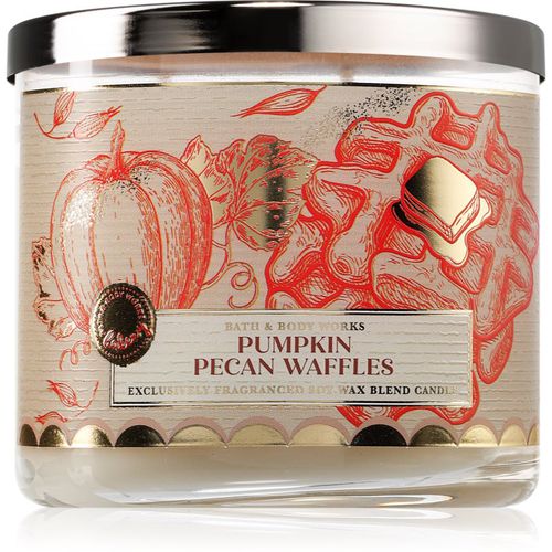 Pumpkin Pecan Waffles candela profumata 411 g - Bath & Body Works - Modalova