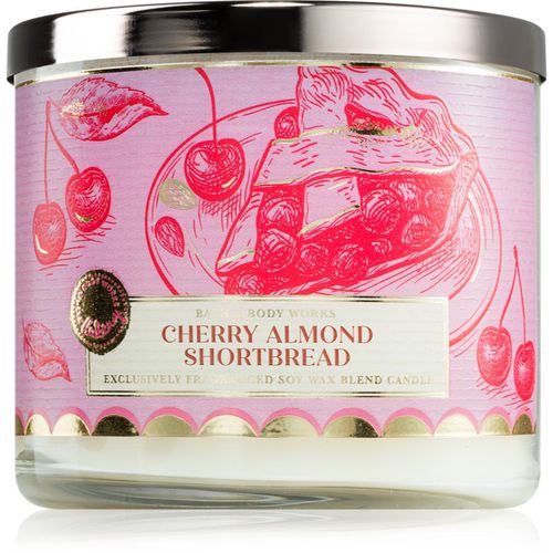 Cherry Almond Shortbread candela profumata 411 g - Bath & Body Works - Modalova