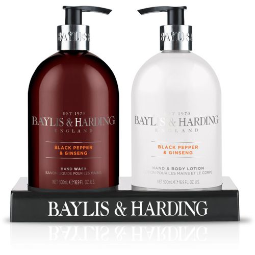 Black Pepper & Ginseng set para manos y cuerpo - Baylis & Harding - Modalova