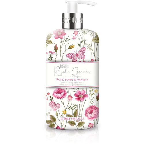 Royale Garden Rose, Poppy & Vanilla flüssige Seife für die Hände 500 ml - Baylis & Harding - Modalova