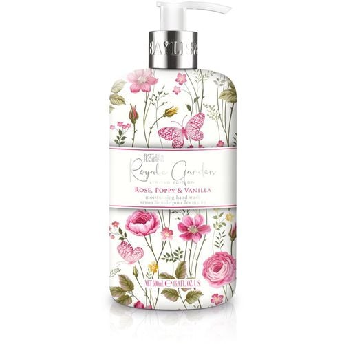 Royale Garden Rose, Poppy & Vanilla jabón líquido para manos 500 ml - Baylis & Harding - Modalova