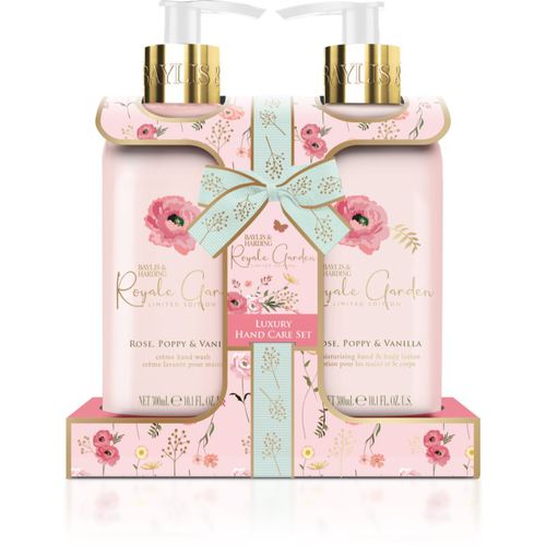 Royale Garden Rose, Poppy & Vanilla lote de regalo (para manos) - Baylis & Harding - Modalova