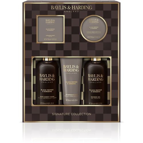 Black Pepper & Ginseng confezione regalo per il bagno per uomo - Baylis & Harding - Modalova