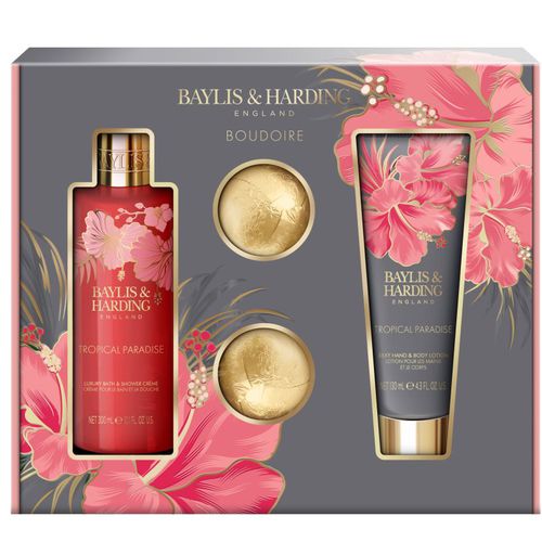 Boudoire Tropical Paradise lote de regalo para el cuerpo Banana, Peach & Orange Blossom - Baylis & Harding - Modalova