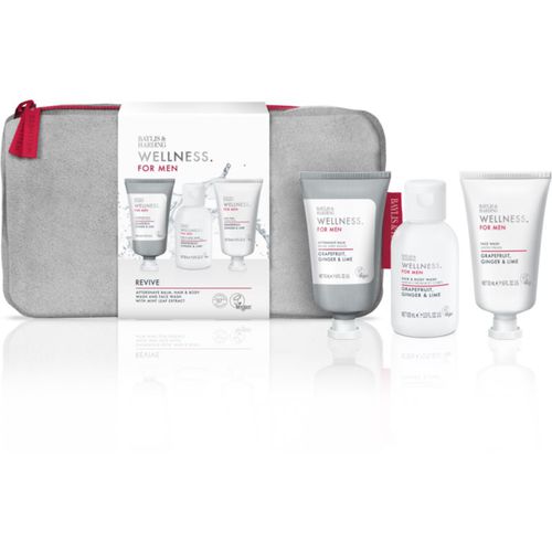 Wellness. For Men Revive confezione regalo Grapefruit, Ginger & Lime (per corpo e viso) per uomo - Baylis & Harding - Modalova