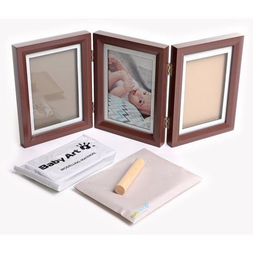 My Baby Touch Double Brown set impronte neonato 1 pz - Baby Art - Modalova