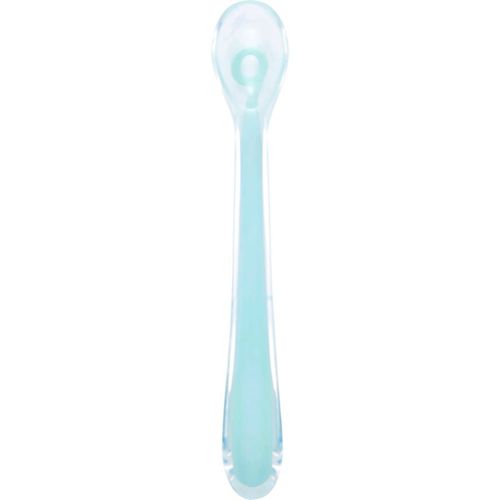 Silicone Spoon Azur cuchara 4 m+ 1 ud - Babymoov - Modalova