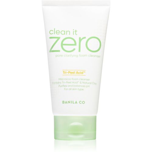 Clean it zero pore clarifying espuma limpiadora textura cremosa para hidratar la piel y minimizar los poros 150 ml - Banila Co. - Modalova