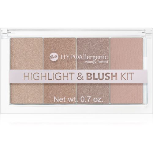 Hypoallergenic palette di illuminanti e blush 20 g - Bell - Modalova