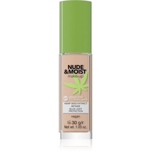 Hypoallergenic base de maquillaje ligera tono 04 Natural Tan 30 g - Bell - Modalova