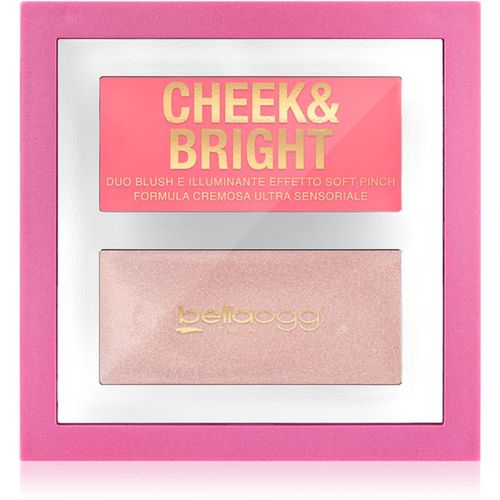 Cheek & Bright blush e illuminante colore Pink Shy 5 g - bellaoggi - Modalova