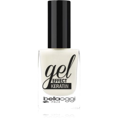 Gel Effect Keratin Nail Polish esmalte de uñas tono Milky White 10 ml - bellaoggi - Modalova