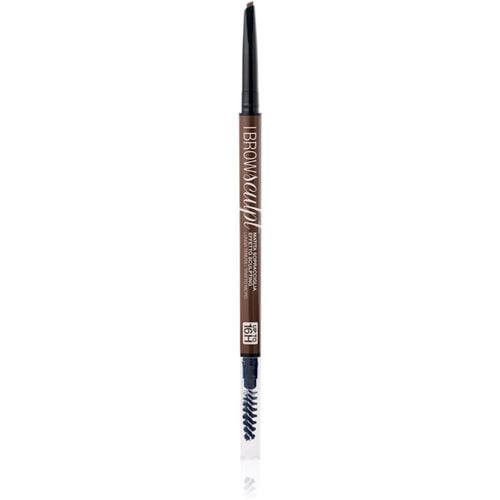 I Brow Sculpt Eyebrows Pencil pincel de precisión para cejas con cepillo tono Dark Brown 1 g - bellaoggi - Modalova