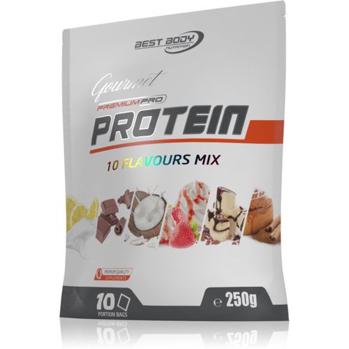 Gourmet Premium Pro Protein Mix Beutel Protein Mix Geschmack 10 Flavours MIx 10x25 g - Best Body Nutrition - Modalova