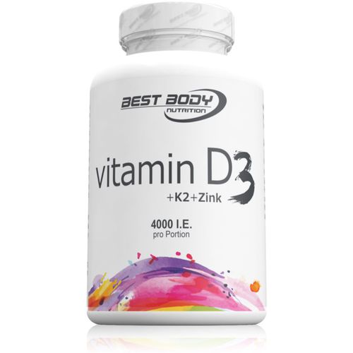 Vitamin D3 + K2 + Zinc Immunität stärken 80 TABL - Best Body Nutrition - Modalova