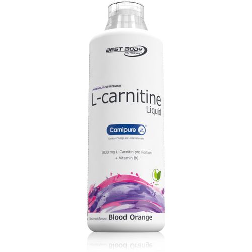 L-Carnitin Liquid Getränk für Sportler Geschmack Blood Orange 1000 ml - Best Body Nutrition - Modalova