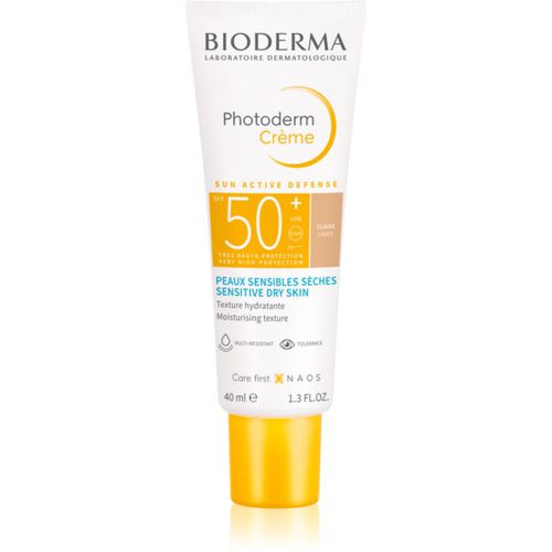 Photoderm Créme crema facial protectora con color SPF 50+ tono Light 40 ml - Bioderma - Modalova