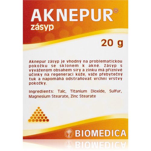 Aknepur cipria in polvere per pelli problematiche, acne 20 g - Biomedica - Modalova