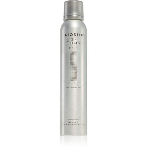 Silk Therapy Shine On spray para dar definición al peinado para dar brillo y suavidad al cabello 150 g - Biosilk - Modalova