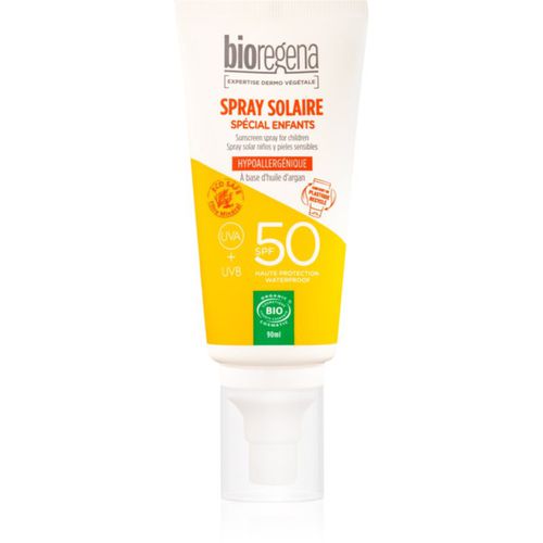 Spray Solaire schützende Pflege gegen Sonnenstrahlung für Kinder SPF 50 90 ml - Bioregena - Modalova