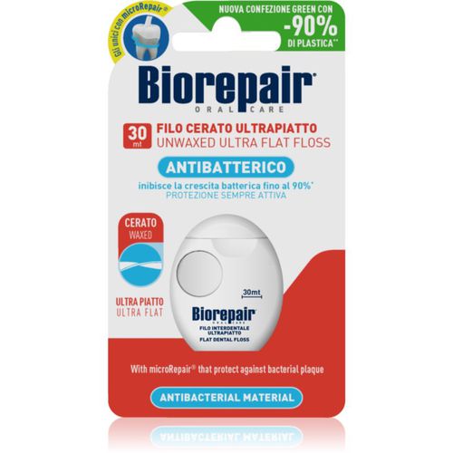 Dental Floss Non-Waxed Ultra-Flat filo interdentale non cerato per denti sensibili Red 30 m - Biorepair - Modalova