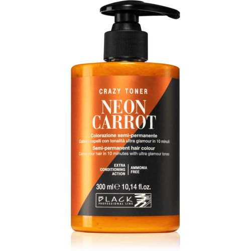 Crazy Toner tinta per capelli Neon Carrot 300 ml - Black Professional Line - Modalova