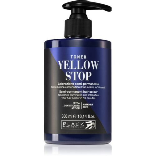 Yellow Stop tóner para neutralizar los tonos amarillos 300 ml - Black Professional Line - Modalova