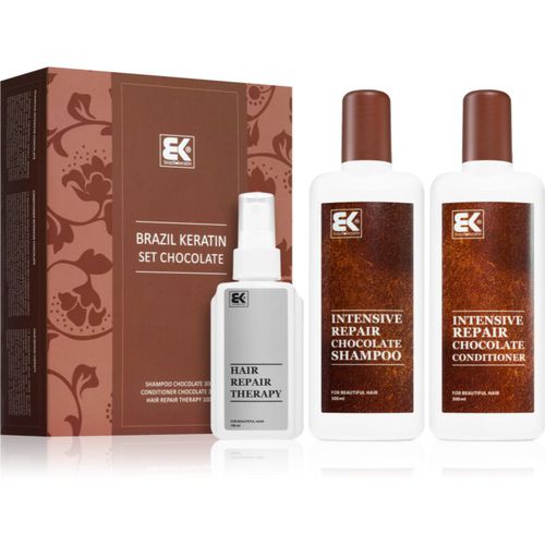 Set Chocolate Geschenkset(mit Kakaobutter) - Brazil Keratin - Modalova