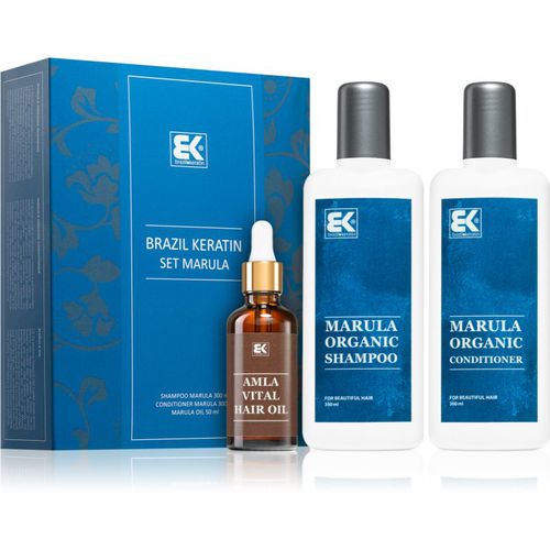 Marula Organic Set Set (für beschädigtes und brüchiges Haar) - Brazil Keratin - Modalova
