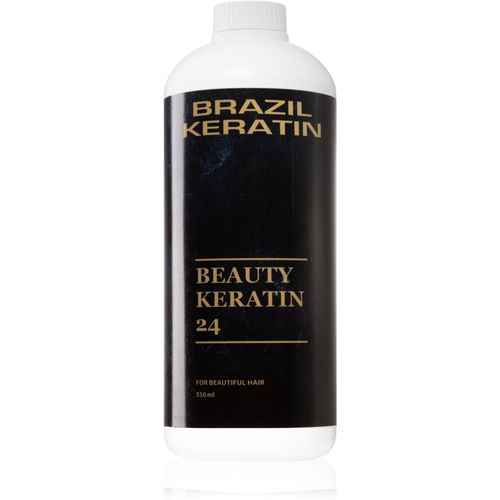 Keratin Treatment 24 eine speziell pflegende Pflege für sanfteres Haar und die Regenerierung von beschädigtem Haar 550 ml - Brazil Keratin - Modalova