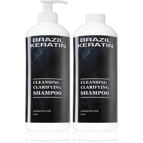 Clarifying Shampoo confezione conveniente(per tutti i tipi di capelli) - Brazil Keratin - Modalova