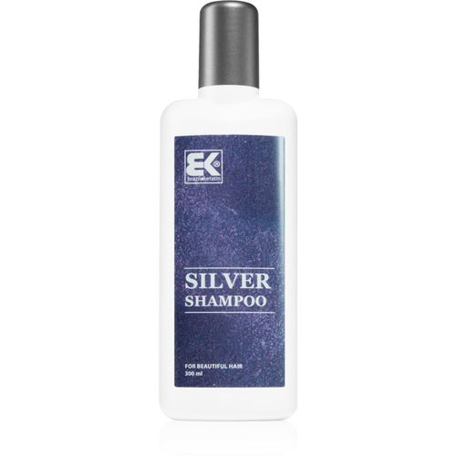 Silver Shampoo champú neutralizante para cabellos grises para cabello rubio y canoso 300 ml - Brazil Keratin - Modalova