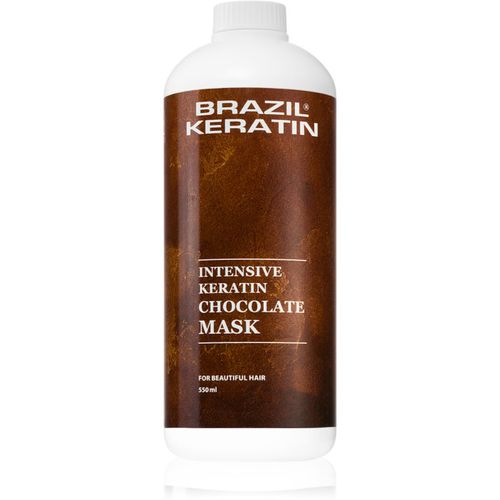 Chocolate Intensive Repair maschera per capelli rovinati 550 ml - Brazil Keratin - Modalova