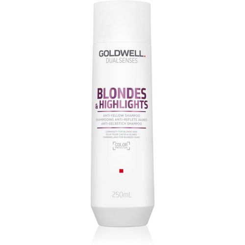 Dualsenses Blondes & Highlights Shampoo für blonde Haare neutralisiert gelbe Verfärbungen 250 ml - Goldwell - Modalova